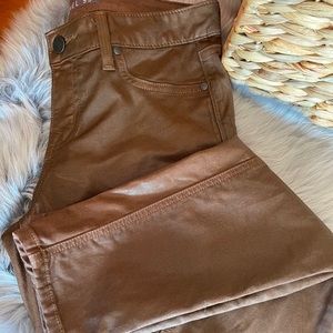 Level 99 Waxed/Coated Skinny Jeans. NWOT. Size 27